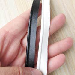 Black PU leather inserts, bags, clothes, sofa curtains, leather strips, white DIY accessories Black PU leather inserts, bags, clothes, sofa curtains, leather strips, white DIY accessories