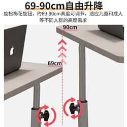 Bedside lift computer table bedroom desk movable bed study table rental house home GuWangCong Bedside lift computer table bedroom desk movable bed study table rental house home GuWangCong