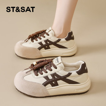 Saturday's temperament, fashionable genuine leather ballet classic retro 
Saturday's temperament, fashionable genuine leather ballet classic retro