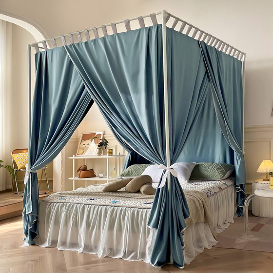 Old -style rods palace mosquito net 1.8m bed dust -proof top -top shelter sheet beds bedmare bed mantle air -conditioning wind Old -style rods palace mosquito net 1.8m bed dust -proof top -top shelter sheet beds bedmare bed mantle air -conditioning wind