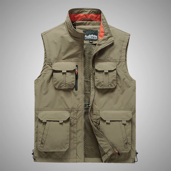 Spring and Autumn New Vest Men's Outdoor Casual Middle-aged and Young People Photography Fishing Vest Vest Horse Clip Jacket 2019
Spring and Autumn New Vest Men's Outdoor Casual Middle-aged and Young People Photography Fishing Vest Vest Horse Clip Jacket 2019