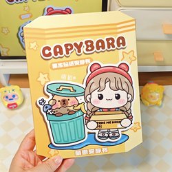 Cute new jelly sticker quiet book cappibara Cute new jelly sticker quiet book cappibara