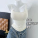 Small breasts are large, exterior expansion vest for women 2025 new inner wear with chest pads, thick outer wear summer gathering base top Small breasts are large, exterior expansion vest for women 2025 new inner wear with chest pads, thick outer wear summer gathering base top