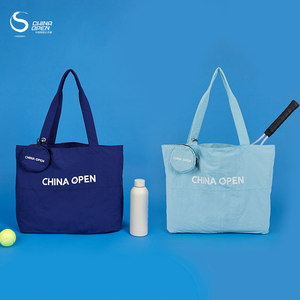 China Tennis Open CHINA OPEN peripheral tennis nylon tote handbag one shoulder large capacity commuting 
China Tennis Open CHINA OPEN peripheral tennis nylon tote handbag one shoulder large capacity commuting