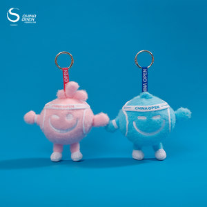 China Open CHINA OPEN souvenir peripheral mascot plush doll bag pendant cute 
China Open CHINA OPEN souvenir peripheral mascot plush doll bag pendant cute