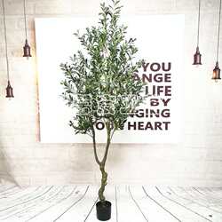 Factory direct sales simulated conventional olive tree green plant potted indoor artificial old vertical encrypted olive tree home office Factory direct sales simulated conventional olive tree green plant potted indoor artificial old vertical encrypted olive tree home office