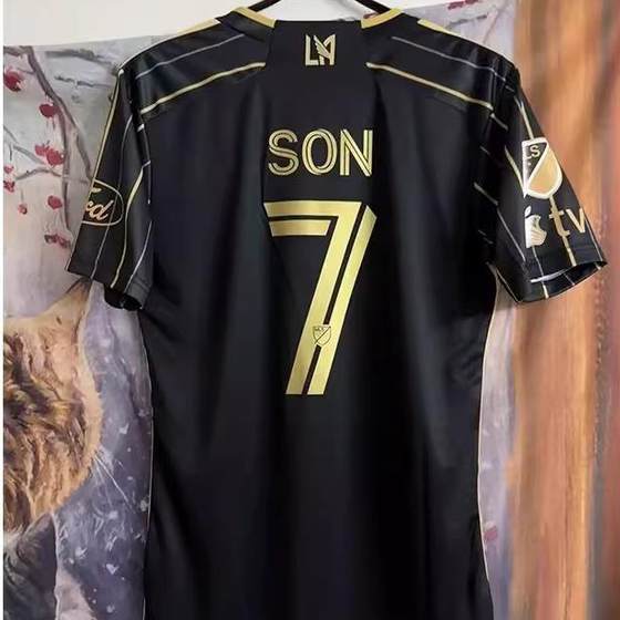2526 American League Los Angeles FC home jersey No. 7 Son Heung-min No. 9 Giroud Player Edition Football Sportswear
2526 American League Los Angeles FC home jersey No. 7 Son Heung-min No. 9 Giroud Player Edition Football Sportswear