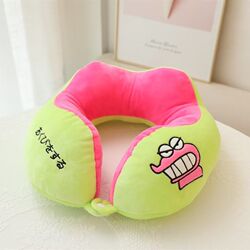 Cute Crayon Cartoon Shin-chan U-shaped Pillow Neck Pillow Aircraft Car Travel Headrest Portable Neck Nap Rest Cute Crayon Cartoon Shin-chan U-shaped Pillow Neck Pillow Aircraft Car Travel Headrest Portable Neck Nap Rest