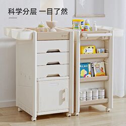 Baby products feeding table storage cabinet bedside storage rack toy storage care cart mobile bottle storage rack Baby products feeding table storage cabinet bedside storage rack toy storage care cart mobile bottle storage rack