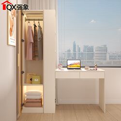 Light luxury glass door wardrobe desk bookshelf integrated computer desk modern simple bedroom study desk cabinet A55 Light luxury glass door wardrobe desk bookshelf integrated computer desk modern simple bedroom study desk cabinet A55