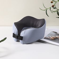 New ice silk u-shaped pillow memory foam office travel neck pillow adjustable portable headrest memory foam u-shaped pillow New ice silk u-shaped pillow memory foam office travel neck pillow adjustable portable headrest memory foam u-shaped pillow