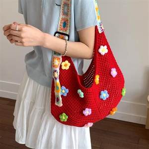 New Korean Style Summer Woven Bag Women's 2025 New Trendy Fashion Large Capacity Bucket Bag Versatile Cotton Thread Holder 
New Korean Style Summer Woven Bag Women's 2025 New Trendy Fashion Large Capacity Bucket Bag Versatile Cotton Thread Holder