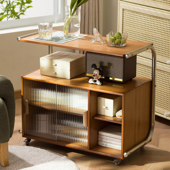 Movable sofa side cabinet, medium-sized windshield door, bedside cabinet, small coffee table, small stroller, simple and modern
Movable sofa side cabinet, medium-sized windshield door, bedside cabinet, small coffee table, small stroller, simple and modern