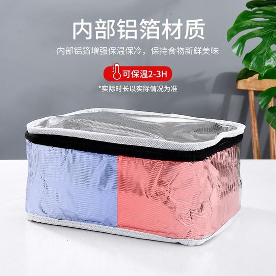Lunch box bag Primary school students specialized children's heating bag large -capacity cartoon lunch lunch lunch bag to work with rice bag Lunch box bag Primary school students specialized children's heating bag large -capacity cartoon lunch lunch lunch bag to work with rice bag