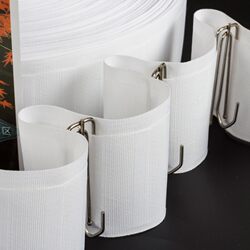 7.5cm wide curtain hook cloth tape Tianxiang brand cloth tape with holes sizing cloth tape curtain accessories accessories 80 meters / roll 7.5cm wide curtain hook cloth tape Tianxiang brand cloth tape with holes sizing cloth tape curtain accessories accessories 80 meters / roll