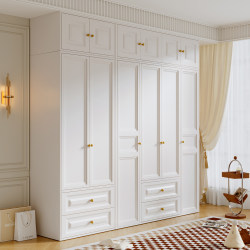 Warped Magpie Cream Style Steel Wardrobe Formaldehyde-Free Wardrobe For Home kids Bedroom Large Capacity Storage Cabinet Locker Warped Magpie Cream Style Steel Wardrobe Formaldehyde-Free Wardrobe For Home kids Bedroom Large Capacity Storage Cabinet Locker