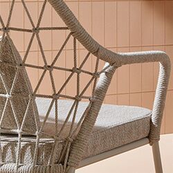 Single sofa chair three-piece set balcony small sofa outdoor rattan Nordic courtyard garden rattan chair leisure combination Single sofa chair three-piece set balcony small sofa outdoor rattan Nordic courtyard garden rattan chair leisure combination