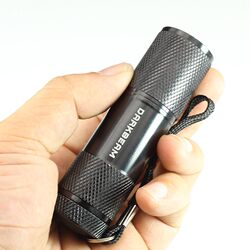 9-light LED small flashlight mini portable home repair lighting tool AAA AA battery waterproof 9-light LED small flashlight mini portable home repair lighting tool AAA AA battery waterproof