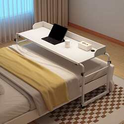 Reversible bed table lazy lifting bedroom cross-bed table removable desk computer table bedside small table bed table Reversible bed table lazy lifting bedroom cross-bed table removable desk computer table bedside small table bed table