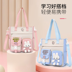 Tutorial bag for primary and secondary school students, tutoring class handbag, tutoring bag for boys and girls, canvas shoulder crossbody art school bag Tutorial bag for primary and secondary school students, tutoring class handbag, tutoring bag for boys and girls, canvas shoulder crossbody art school bag