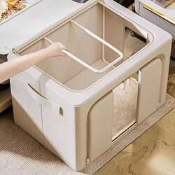 DRAGONSOAR creative warehouse, simple and modern foldable mildew-proof cotton storage box, large-capacity wardrobe organization for home use DRAGONSOAR creative warehouse, simple and modern foldable mildew-proof cotton storage box, large-capacity wardrobe organization for home use