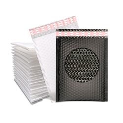 Customized pearlescent PE co-extruded film bubble envelope bag thickened shock-proof foam bubble clothing packaging and packaging express bag Customized pearlescent PE co-extruded film bubble envelope bag thickened shock-proof foam bubble clothing packaging and packaging express bag