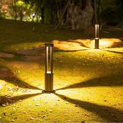 LED solar modern simple outdoor waterproof floor-standing grass lamp park villa courtyard floor-mounted lawn lamp LED solar modern simple outdoor waterproof floor-standing grass lamp park villa courtyard floor-mounted lawn lamp