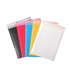 Spot co-extruded film bubble envelope bag pink black clothing bubble packaging bag thickened shockproof express bubble bag Spot co-extruded film bubble envelope bag pink black clothing bubble packaging bag thickened shockproof express bubble bag