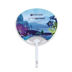 Advertising fan large plastic fan summer plastic advertising logo promotion custom round fan enrollment cartoon corporate gift Advertising fan large plastic fan summer plastic advertising logo promotion custom round fan enrollment cartoon corporate gift