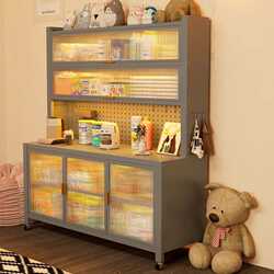 New baby feeding table storage cabinet large capacity baby items table bedside storage floor with moving rollers New baby feeding table storage cabinet large capacity baby items table bedside storage floor with moving rollers