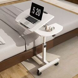 Bedside table foldable mobile home lazy bed desk sofa side table lift small table manual lift table Bedside table foldable mobile home lazy bed desk sofa side table lift small table manual lift table