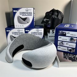 Ostrich U-shaped neck pillow travel portable cervical spine pillow ergonomic strong support adult sleeping Ostrich U-shaped neck pillow travel portable cervical spine pillow ergonomic strong support adult sleeping