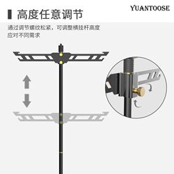 Outdoor aluminum alloy lamp stand camping lamp stand portable camping lighting folding camping lamp pole storage stand Outdoor aluminum alloy lamp stand camping lamp stand portable camping lighting folding camping lamp pole storage stand