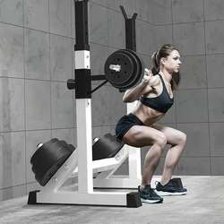 Bench press rack Household squat rack Barbell rack Household equipment Free weight lifting bed Integrated fitness equipment for men Bench press rack Household squat rack Barbell rack Household equipment Free weight lifting bed Integrated fitness equipment for men