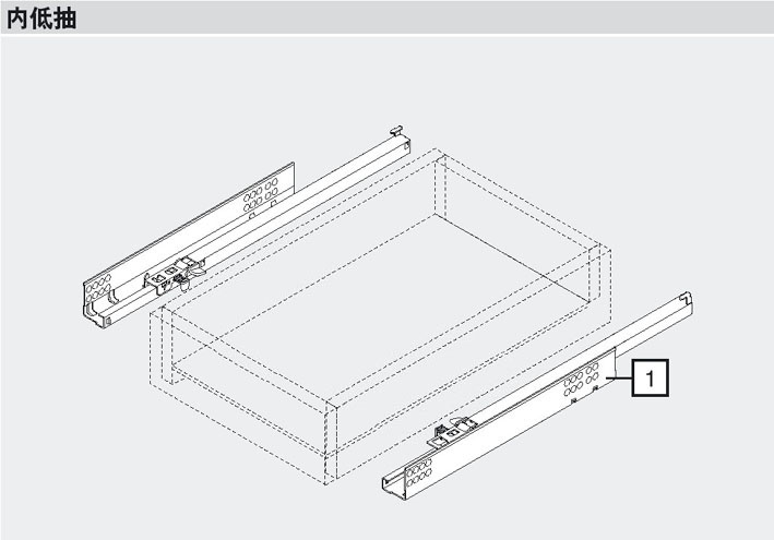 00元】原装进口 百隆阻尼轨道 blum半拉出托底抽屉导轨 静音缓冲滑轨