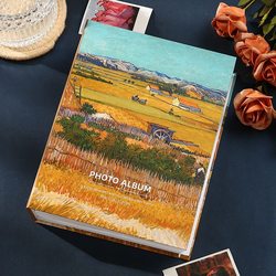 5-Inch 200-Page Interstitial-Style Small Photo Album, Large-Capacity Family Photo Album, Old Photo Couple's Memory Album Six 7inch 6inch 5-Inch 200-Page Interstitial-Style Small Photo Album, Large-Capacity Family Photo Album, Old Photo Couple's Memory Album Six 7inch 6inch