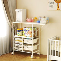 Baby Feeding Table Storage Cabinet Baby Supplies Storage Rack Newborn Breastfeeding Table Bedroom Bedside Feeding Bottle Locker Baby Feeding Table Storage Cabinet Baby Supplies Storage Rack Newborn Breastfeeding Table Bedroom Bedside Feeding Bottle Locker