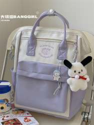 College student canvas large capacity computer backpack College student canvas large capacity computer backpack