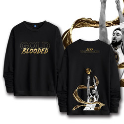 Golden State Warriors Curry Thompson Golden Blood Basketball Sports Warm Jacket Customizable Round Neck Pullover Sweatshirt Golden State Warriors Curry Thompson Golden Blood Basketball Sports Warm Jacket Customizable Round Neck Pullover Sweatshirt