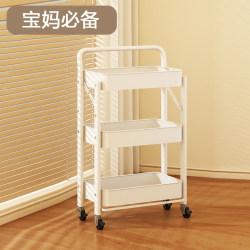 Baby Product Storage Rack, Stroller, No Installation Required, Baby Feeding Table, Storage Cabinet, Household Floor-Standing, Multi-Layer, Movable Baby Product Storage Rack, Stroller, No Installation Required, Baby Feeding Table, Storage Cabinet, Household Floor-Standing, Multi-Layer, Movable
