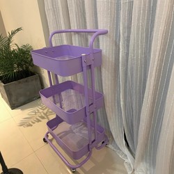 Baby supplies trolley living room storage rack Baby supplies trolley living room storage rack