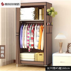 Internet-Famous Fully Sealed Fabric Wardrobe, Fully Enclosed Disposable Wardrobe, Simple Fabric Moisture-Proof Household Economical Type with Shoe Rack Internet-Famous Fully Sealed Fabric Wardrobe, Fully Enclosed Disposable Wardrobe, Simple Fabric Moisture-Proof Household Economical Type with Shoe Rack