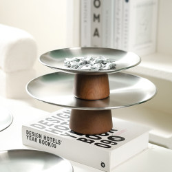 Fruit Plate, Living Room, Home Use, French-Style Snack Display Plate, Candy Plate, Dessert Plate, Refreshment Plate, Afternoon Tea High-Footed Tray Fruit Plate, Living Room, Home Use, French-Style Snack Display Plate, Candy Plate, Dessert Plate, Refreshment Plate, Afternoon Tea High-Footed Tray