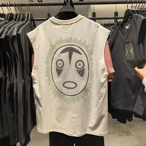 Overseas orders are tail goods ~ Withdrawal of foreign trade European and American hipphop couple pure cotton sleeveless T-shirt men's hip-hop sports vest
Overseas orders are tail goods ~ Withdrawal of foreign trade European and American hipphop couple pure cotton sleeveless T-shirt men's hip-hop sports vest