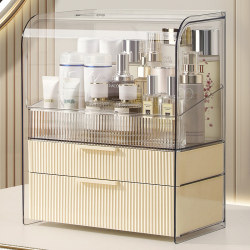 Cosmetic Storage Box Dustproof Desktop Dressing Table Skin Care Product Storage Rack Fancy Lipstick Transparent acrylic Case Cosmetic Storage Box Dustproof Desktop Dressing Table Skin Care Product Storage Rack Fancy Lipstick Transparent acrylic Case