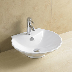 Countertop Basin Creative Basin Bathroom Wash Basin Balcony Wash Basin Shell Art Basin Wash Basin Ceramic Basin Countertop Basin Creative Basin Bathroom Wash Basin Balcony Wash Basin Shell Art Basin Wash Basin Ceramic Basin