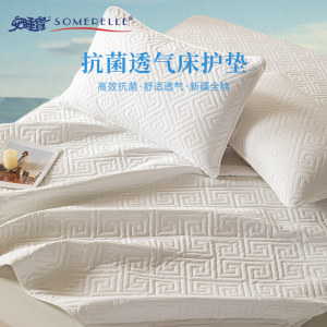 Ansuibao Class A cotton mattress soft cushion household single and double anti-slip dormitory mattress Simmons pure cotton protective pad 
Ansuibao Class A cotton mattress soft cushion household single and double anti-slip dormitory mattress Simmons pure cotton protective pad