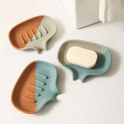 2025 New Silicone Soap Box, High Aesthetic Value, Creative Bathroom Gadget, Water-Draining Household Soap Holder 2025 New Silicone Soap Box, High Aesthetic Value, Creative Bathroom Gadget, Water-Draining Household Soap Holder