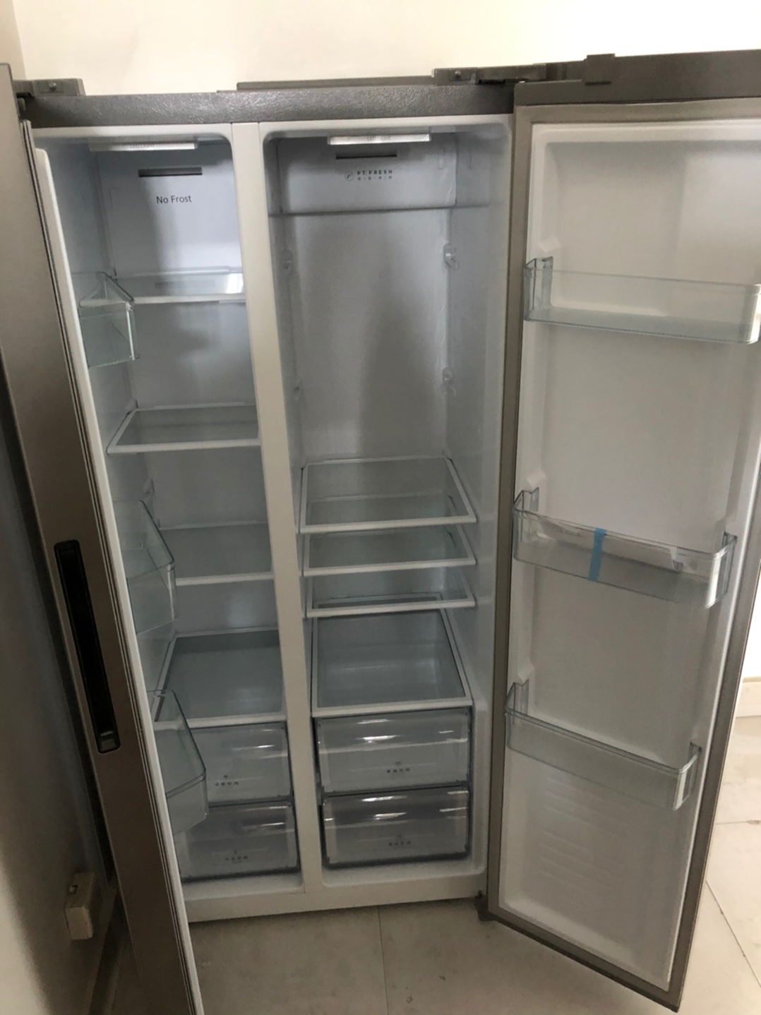 美的 双门对开门冰箱变频风冷 美的 双门对开门冰箱变频风冷
