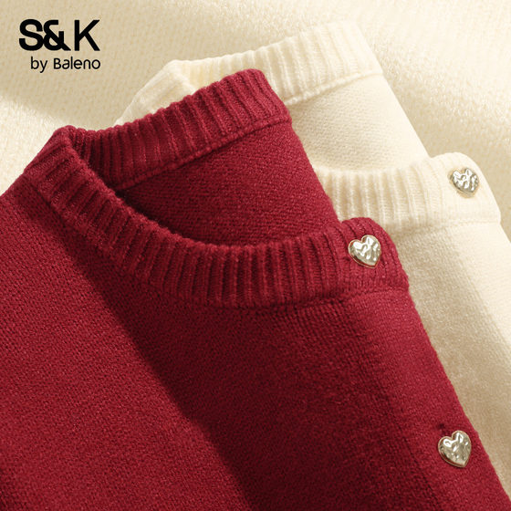 Benny Road S/K Series Red Little Flavor Style Knitted Cardigan Sweater Women's 2025 Autumn and Winter New Short Jacket H
Benny Road S/K Series Red Little Flavor Style Knitted Cardigan Sweater Women's 2025 Autumn and Winter New Short Jacket H